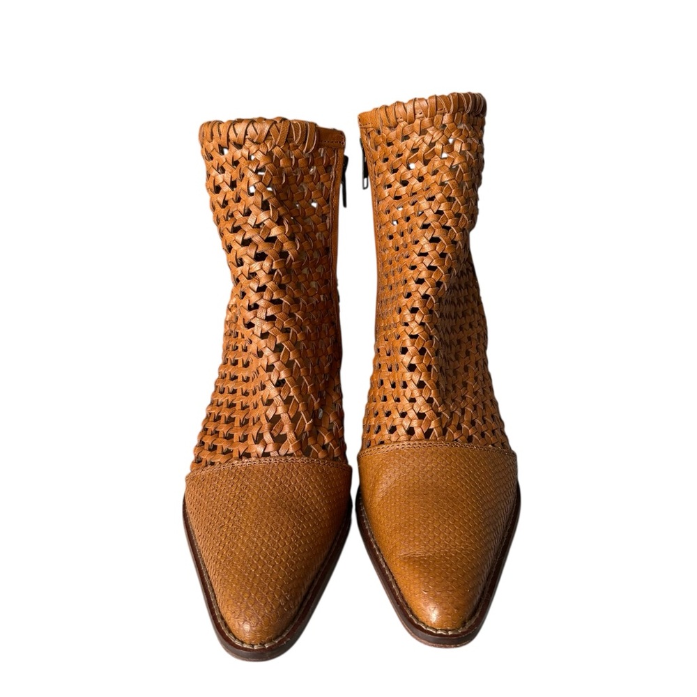 Free People In The Loop Woven Leather Boots - Picture 4 of 13